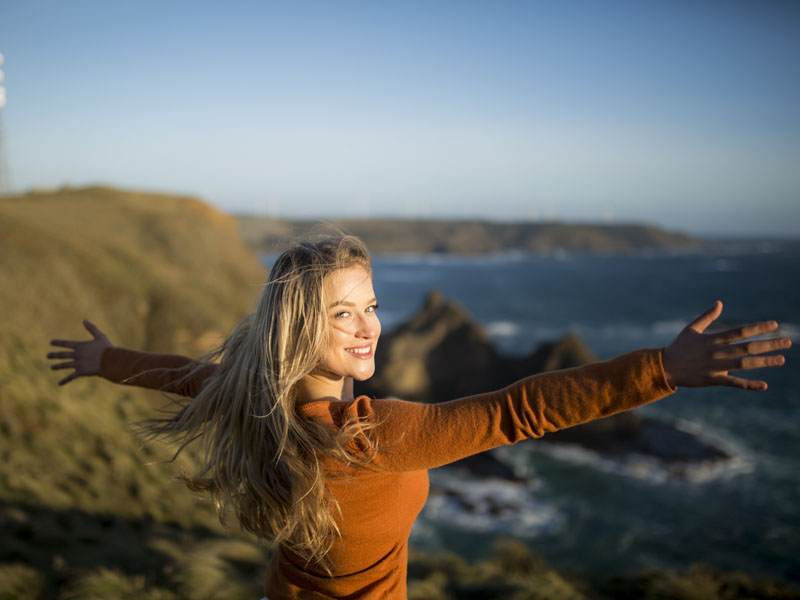 Standing on the kennaook/Cape Grim cliffs - an exhilarating experience.